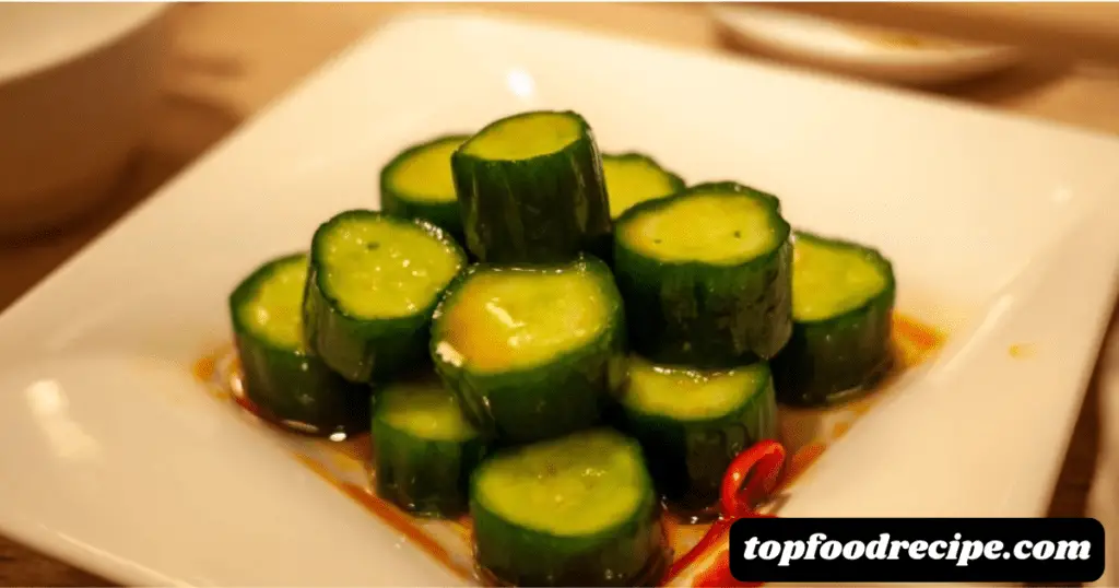 Chinese cucumber salad din tai fung