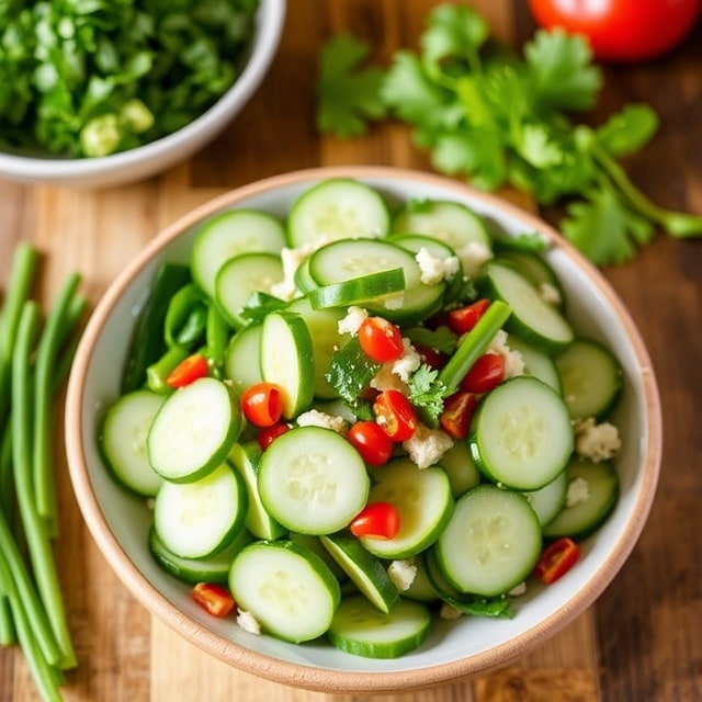 Chinese Din tai fung Cucumber Salad recipe