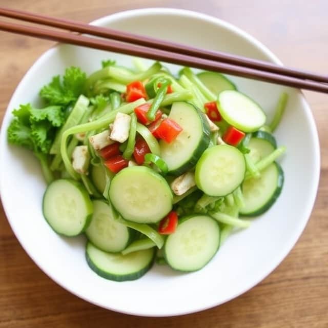 Cucumber Salad recipe from Ding tai fung