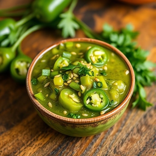 spicy jalapeno sesame salsa seed recipe