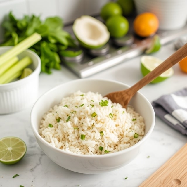 How to Make Coconut Lime Rice in a Rice Cooker