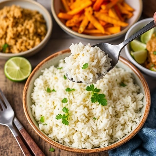 How to Make Coconut Lime Rice