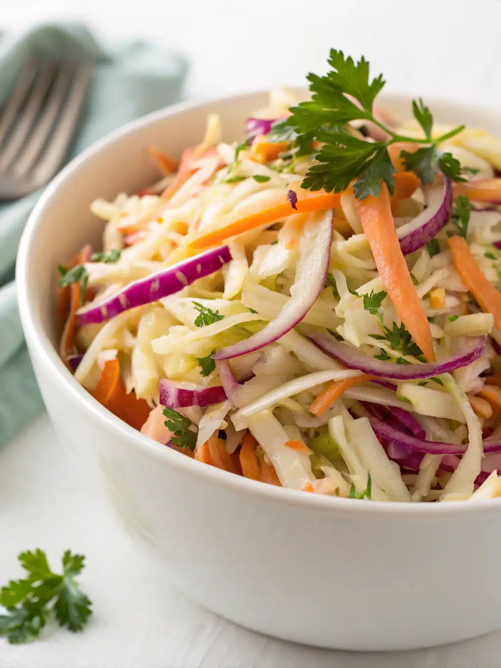 Dreamy apple cider vinegar coleslaw Packed with Flavor