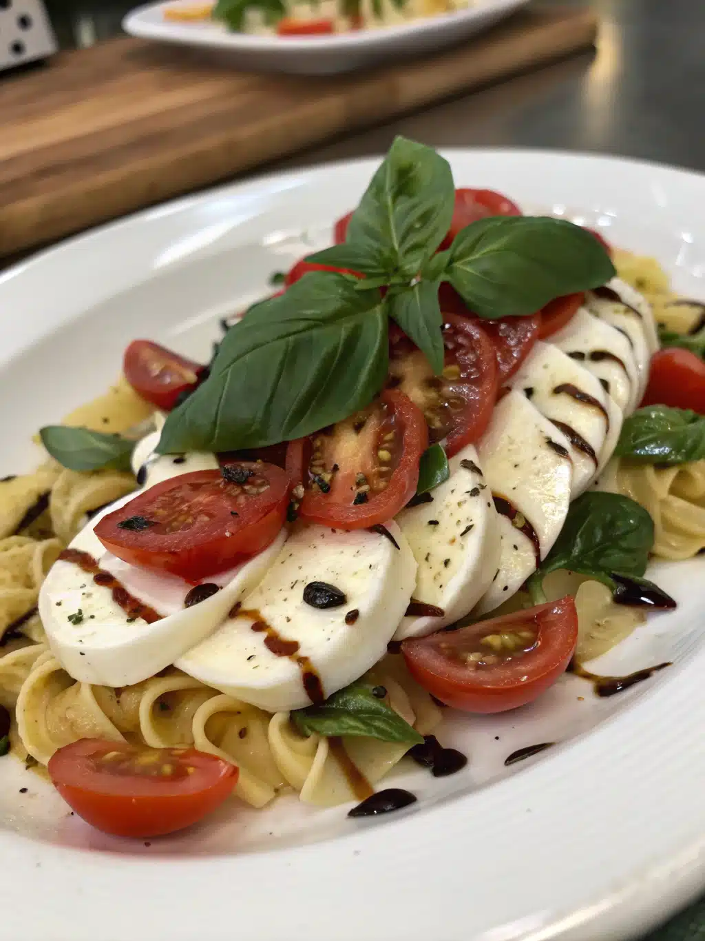 caprese pasta salad