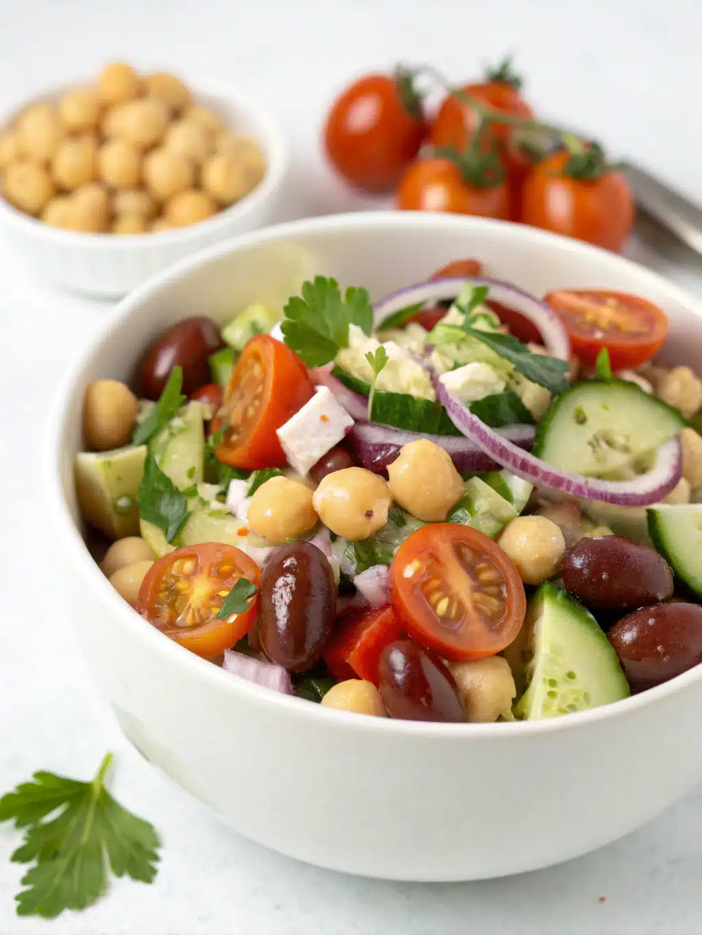 greek chickpea salad