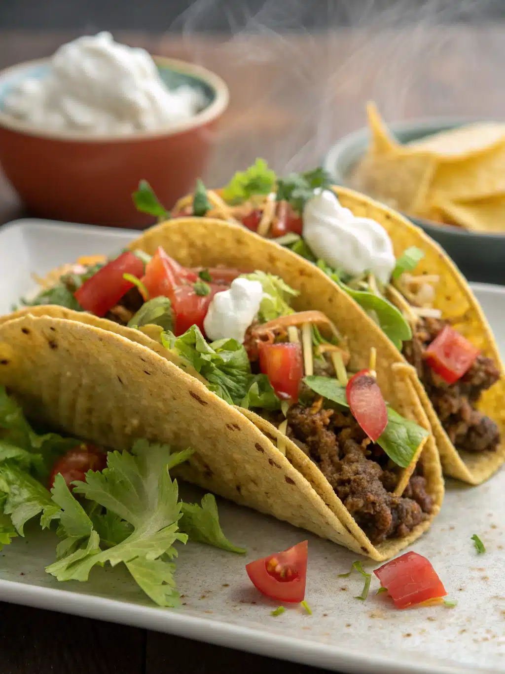 ground beef tacos