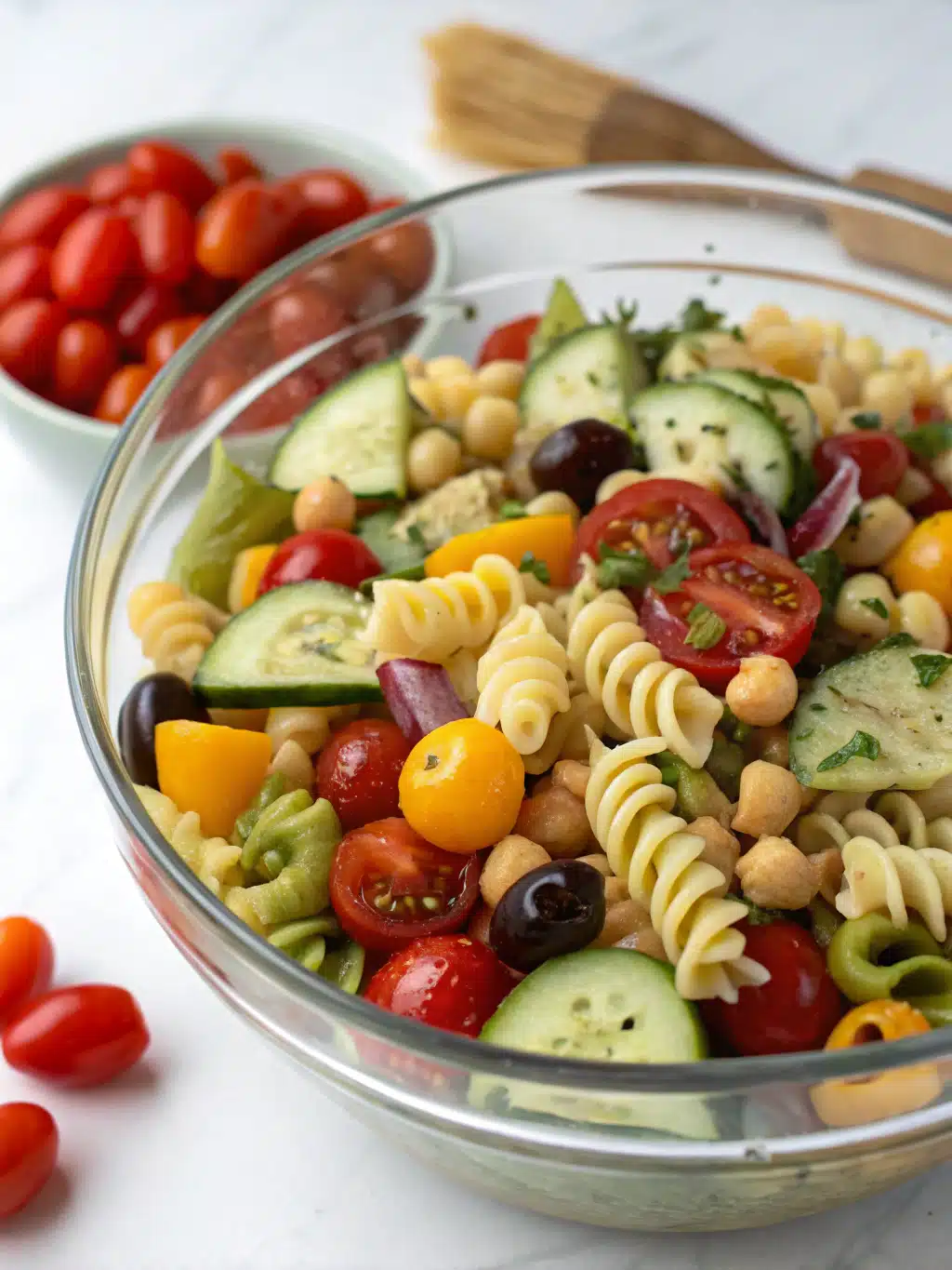 healthy pasta salad