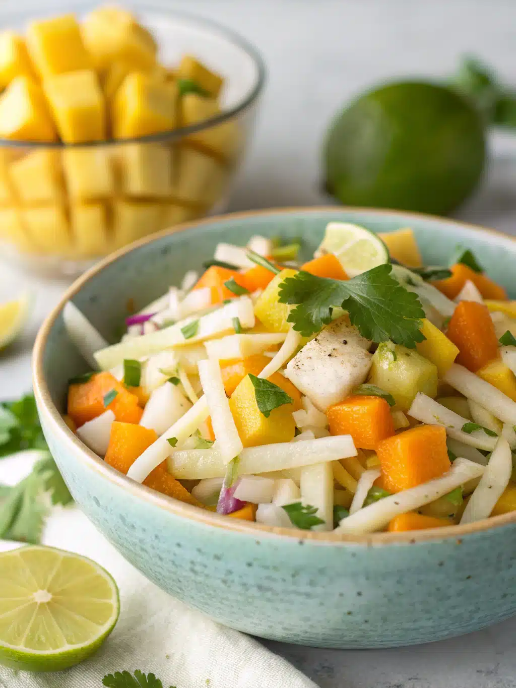 mango jicama slaw
