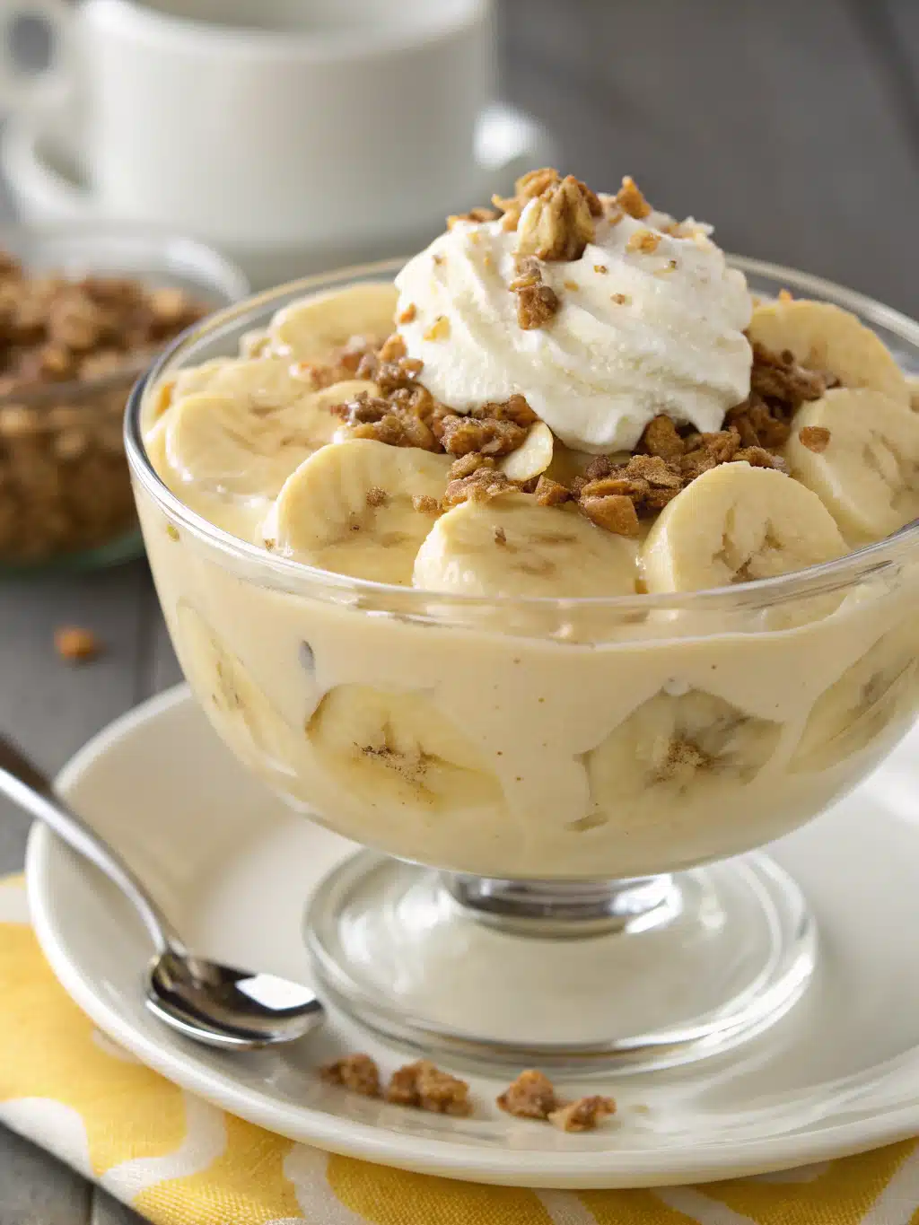 protein banana pudding