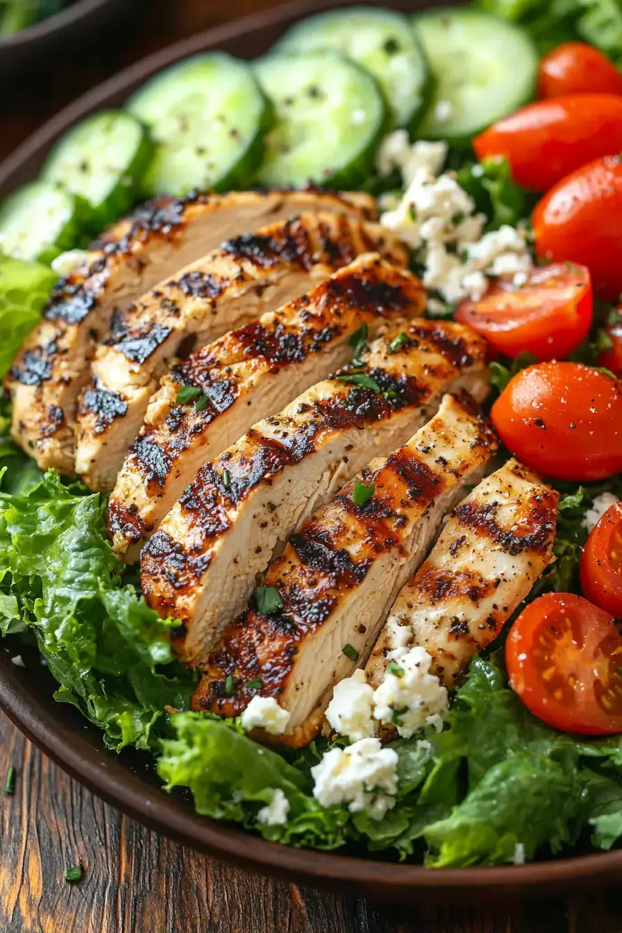 Grilled Chicken Salad Recipe For A Healthy And Flavorful Meal